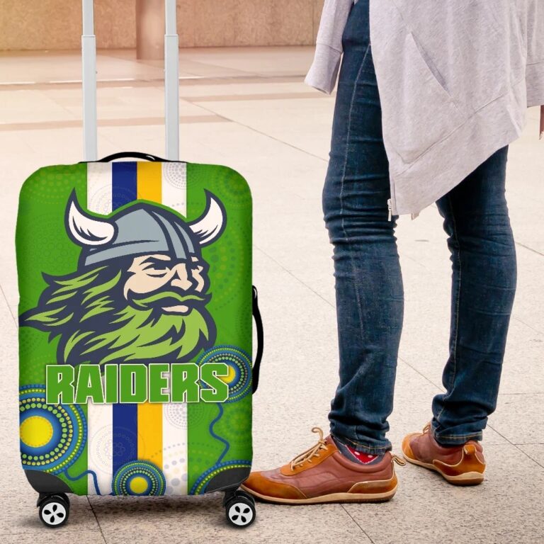 NRL Canberra Luggage Covers Raiders Indigenous TH5