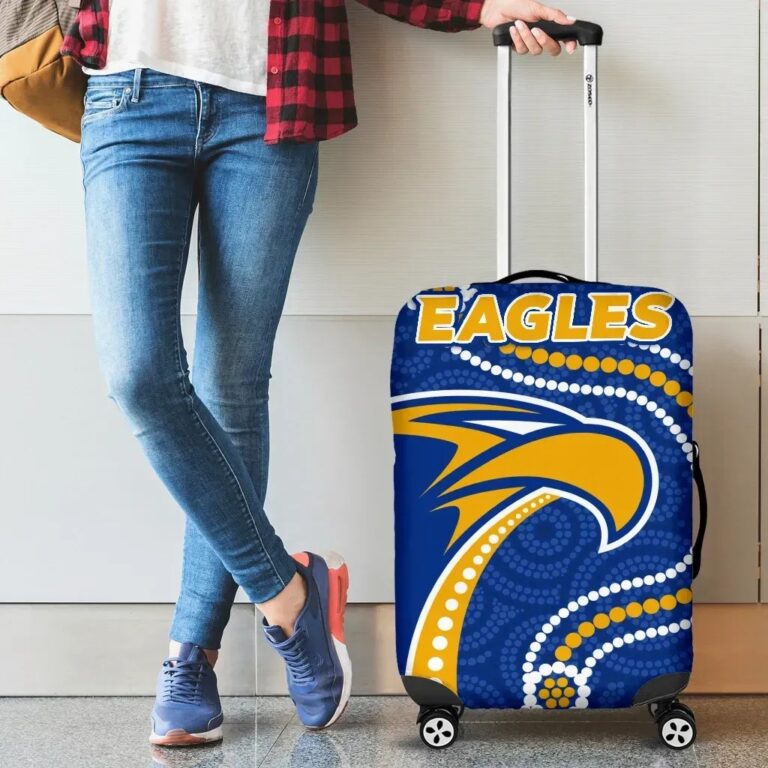 NRL Australia Football Luggage Covers Eagles Indigenous TH6