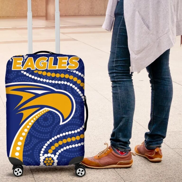 NRL Australia Football Luggage Covers Eagles Indigenous TH6
