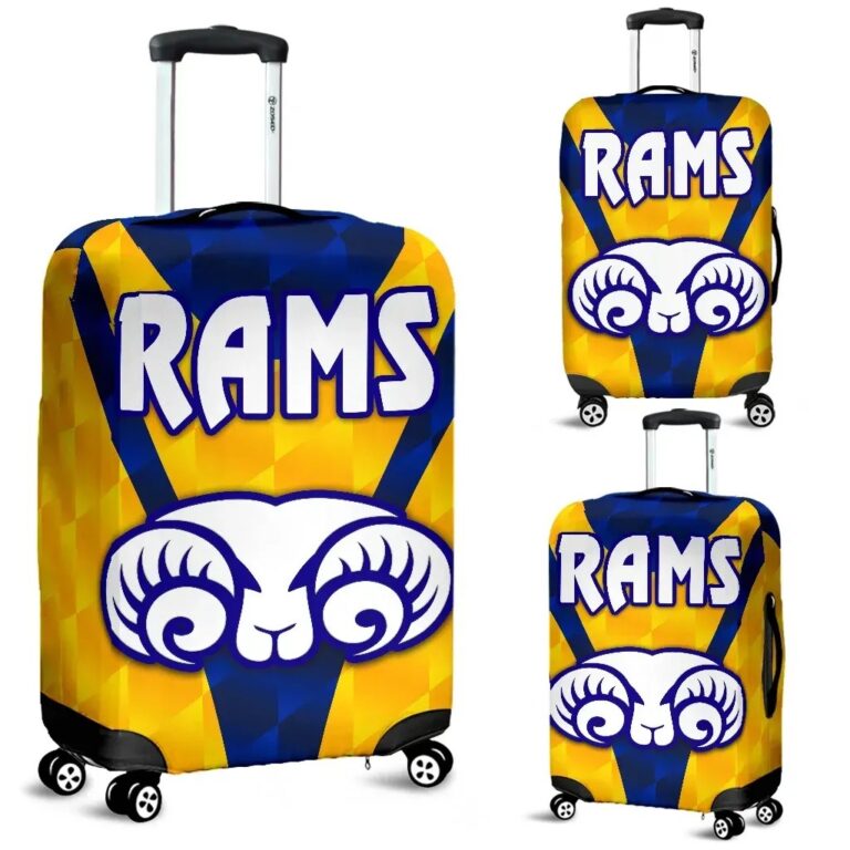AFL Adelaide Crows Luggage Covers Rams Merino Original - Yellow K8