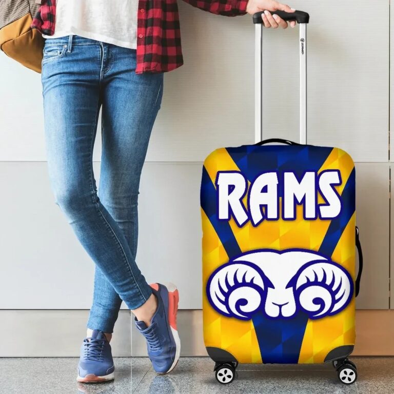 AFL Adelaide Crows Luggage Covers Rams Merino Original - Yellow K8