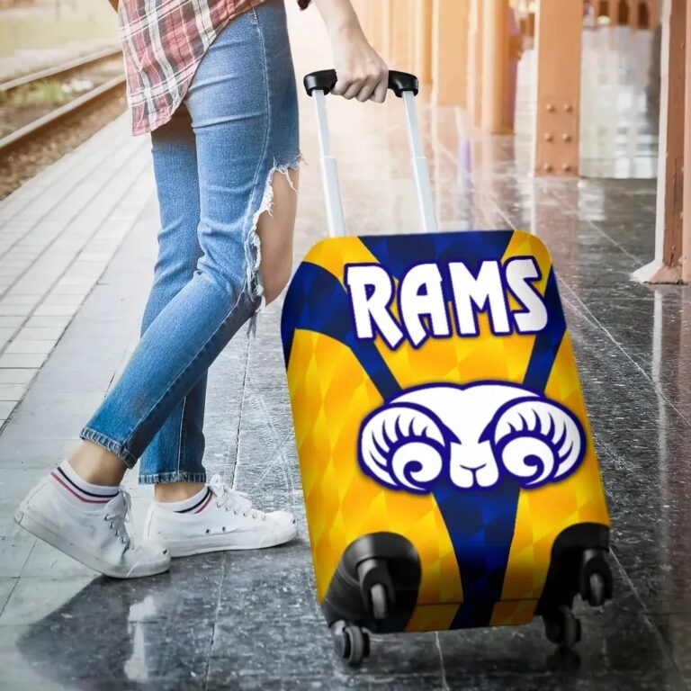 AFL Adelaide Crows Luggage Covers Rams Merino Original - Yellow K8
