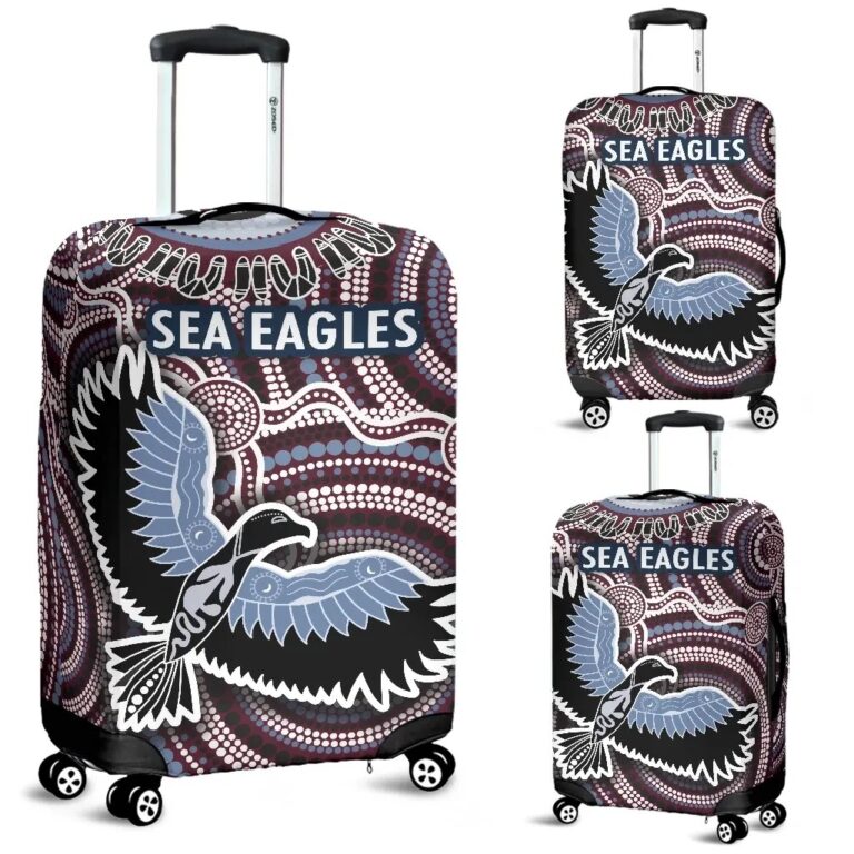 NRL Warringah Luggage Covers Sea Eagles Indigenous K8