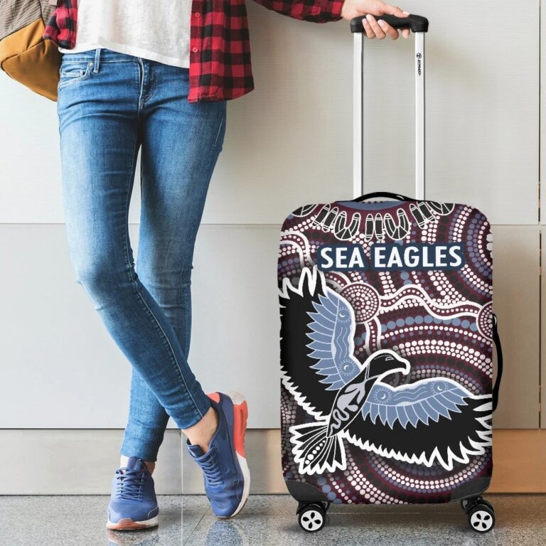 NRL Warringah Luggage Covers Sea Eagles Indigenous K8