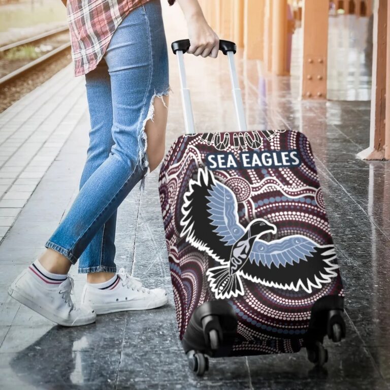 NRL Warringah Luggage Covers Sea Eagles Indigenous K8