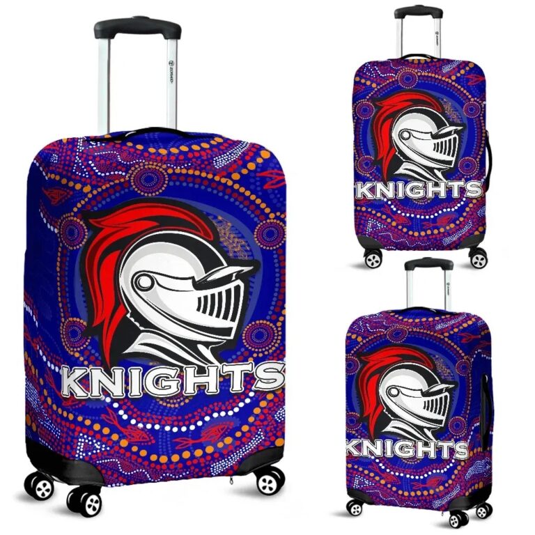 NRL Knights Luggage Covers Aboriginal TH4