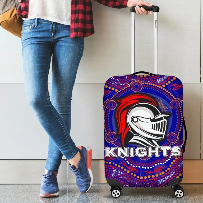 NRL Knights Luggage Covers Aboriginal TH4