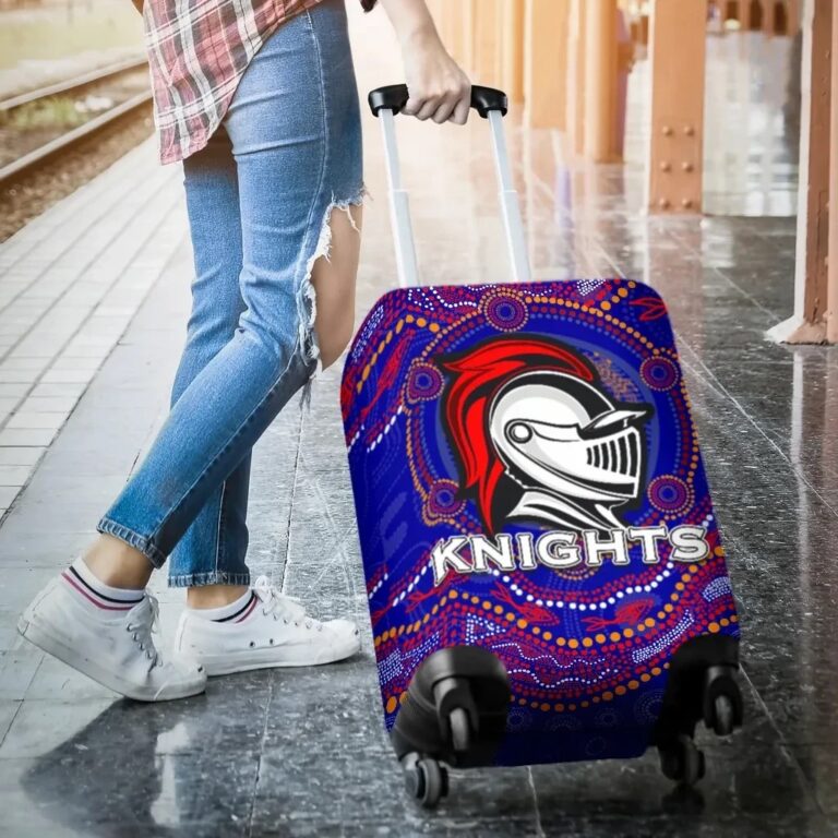 NRL Knights Luggage Covers Aboriginal TH4