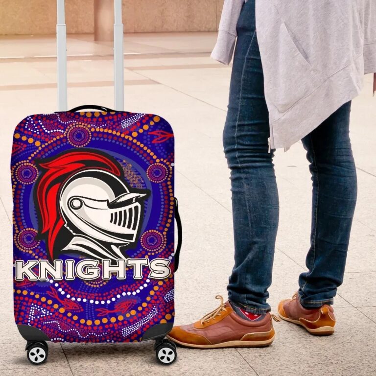 NRL Knights Luggage Covers Aboriginal TH4