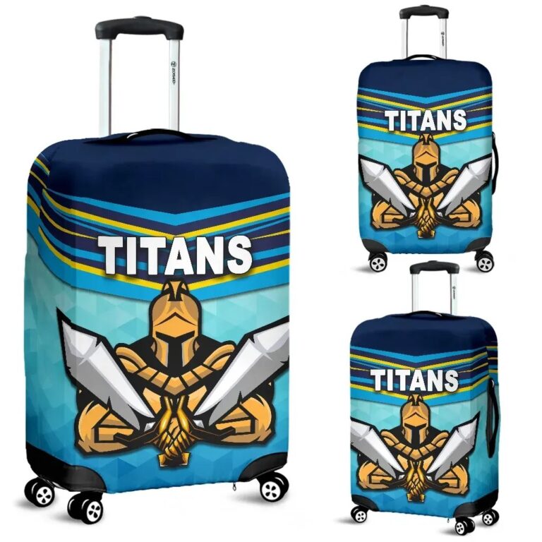 NRL Gold Coast Luggage Covers Titans Gladiator K8
