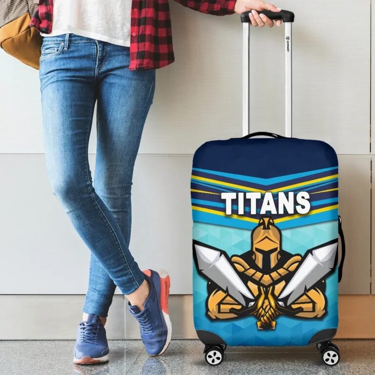 NRL Gold Coast Luggage Covers Titans Gladiator K8