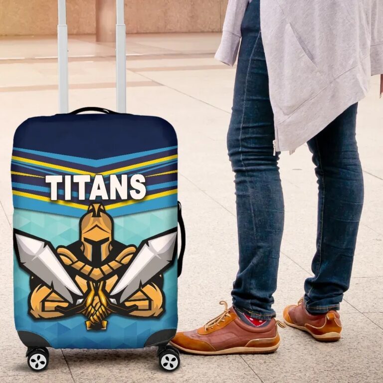 NRL Gold Coast Luggage Covers Titans Gladiator K8