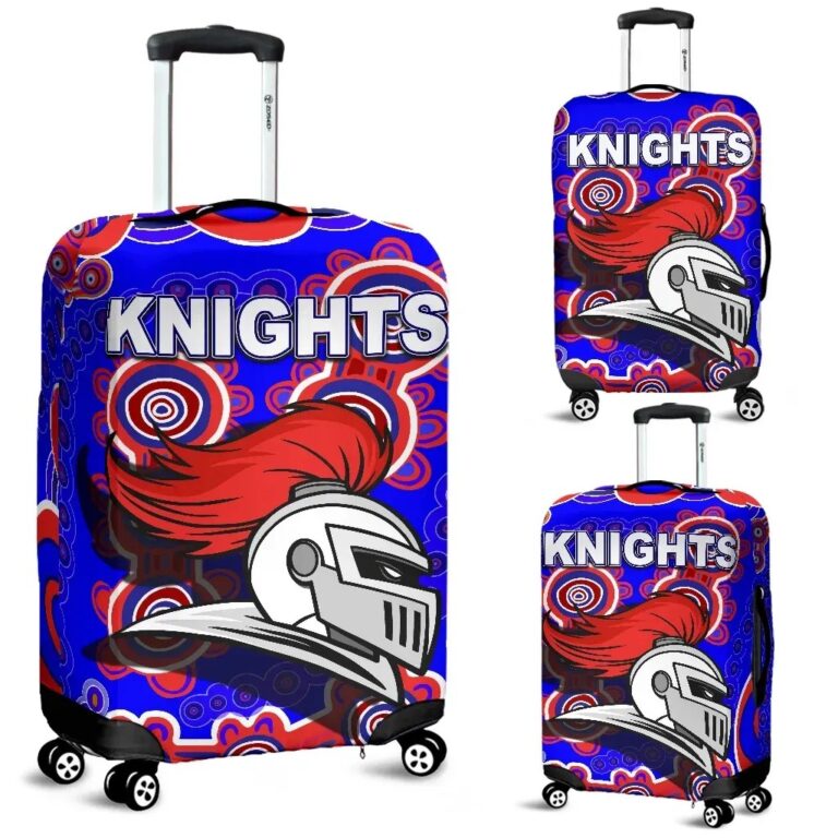 NRL Newcastle Knights Luggage Covers Indigenous K8
