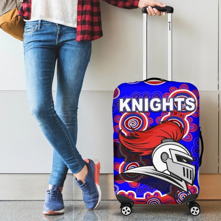 NRL Newcastle Knights Luggage Covers Indigenous K8