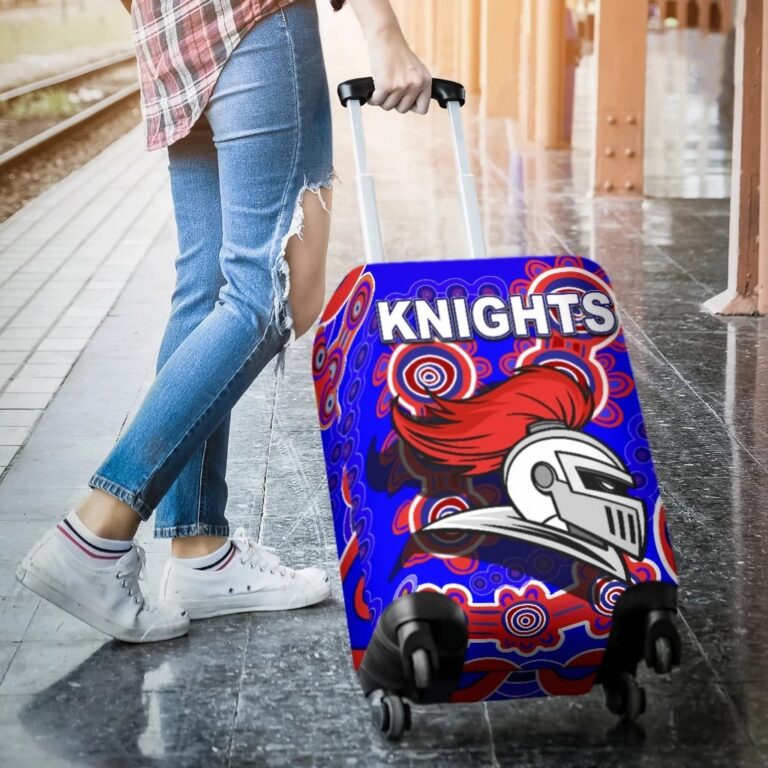 NRL Newcastle Knights Luggage Covers Indigenous K8