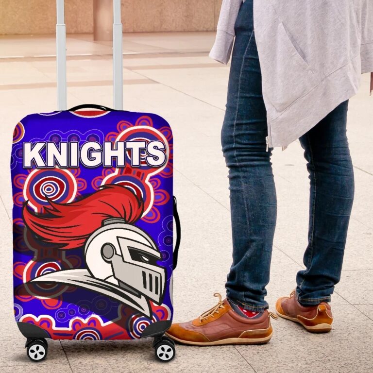 NRL Newcastle Knights Luggage Covers Indigenous K8