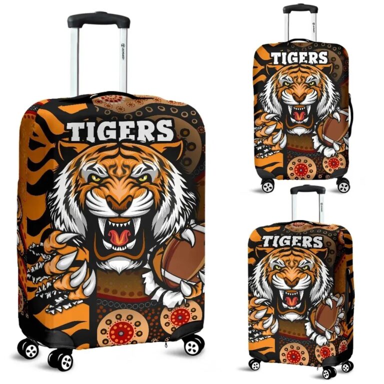 NRL Tigers Luggage Covers Wests Tiger Skin Style TH12