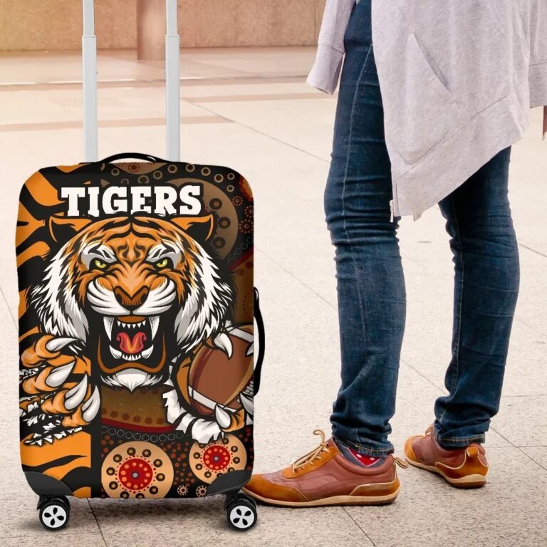 NRL Tigers Luggage Covers Wests Tiger Skin Style TH12