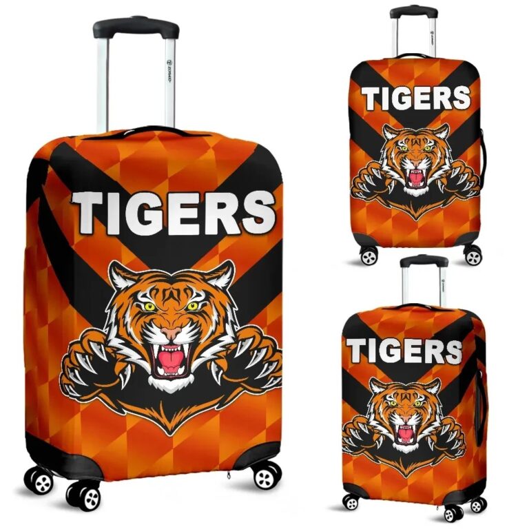 NRL Balmain Luggage Covers Tigers Orange Vibes No.1 K8