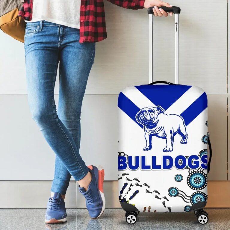 NRL Canterbury-Bankstown Bulldogs Luggage Covers Indigenous K8