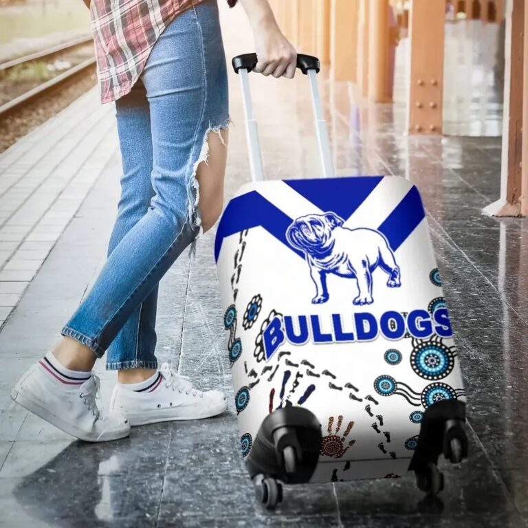 NRL Canterbury-Bankstown Bulldogs Luggage Covers Indigenous K8