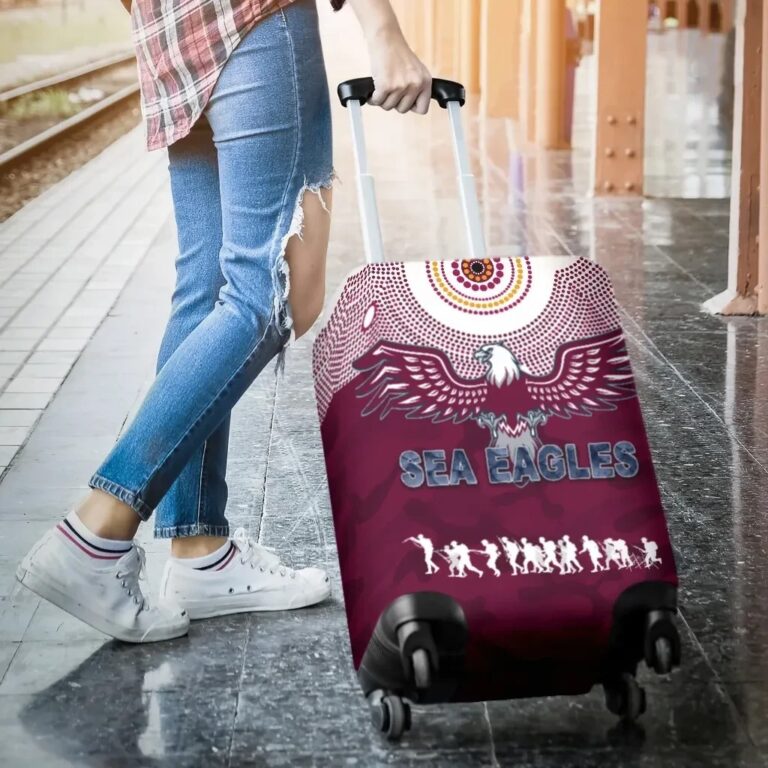 NRL Manly Warringah Luggage Covers Sea Eagles Anzac Day Indigenous K8