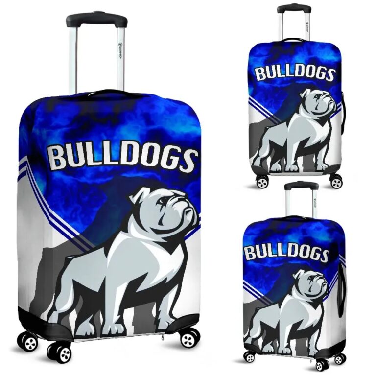NRL Bulldogs Luggage Covers TH4
