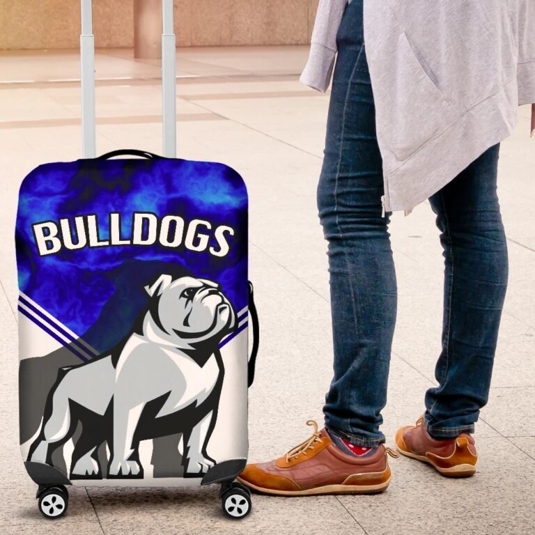 NRL Bulldogs Luggage Covers TH4
