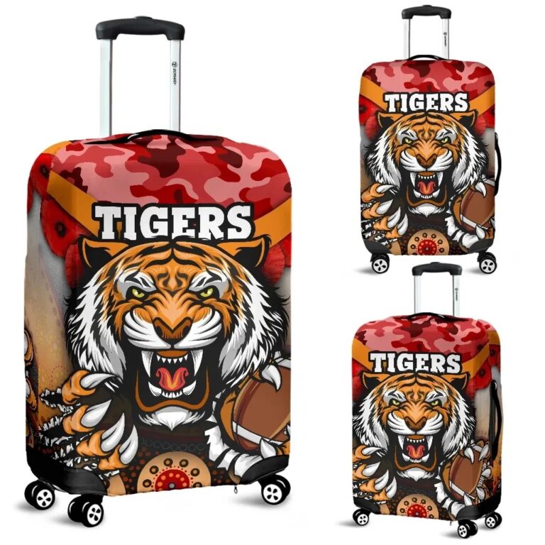 NRL Tigers Luggage Covers Wests Anzac Day Special version TH12