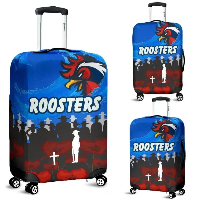 NRL Sydney Roosters Luggage Covers Prairie Style K36