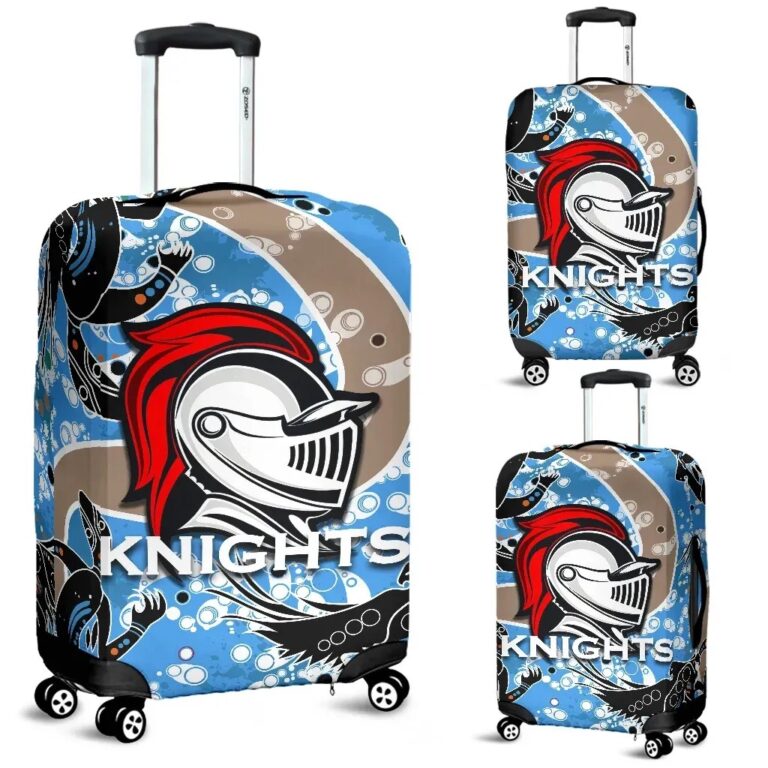 NRL Knights Luggage Covers Aboriginal 2 TH4
