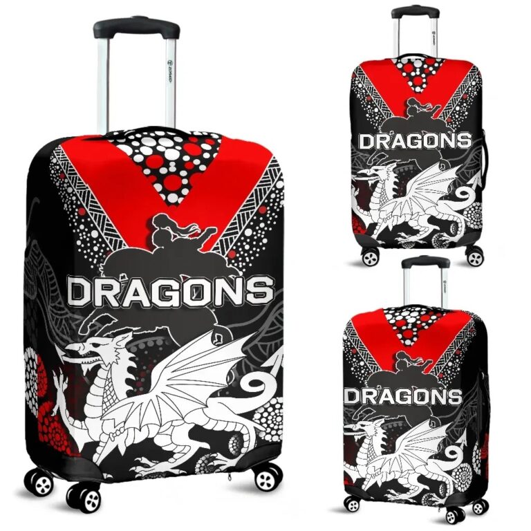 NRL ST.George Luggage Covers Aboriginal Th4