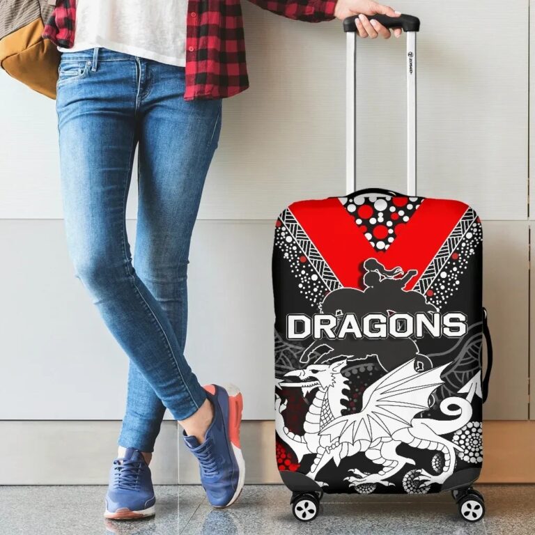 NRL ST.George Luggage Covers Aboriginal Th4