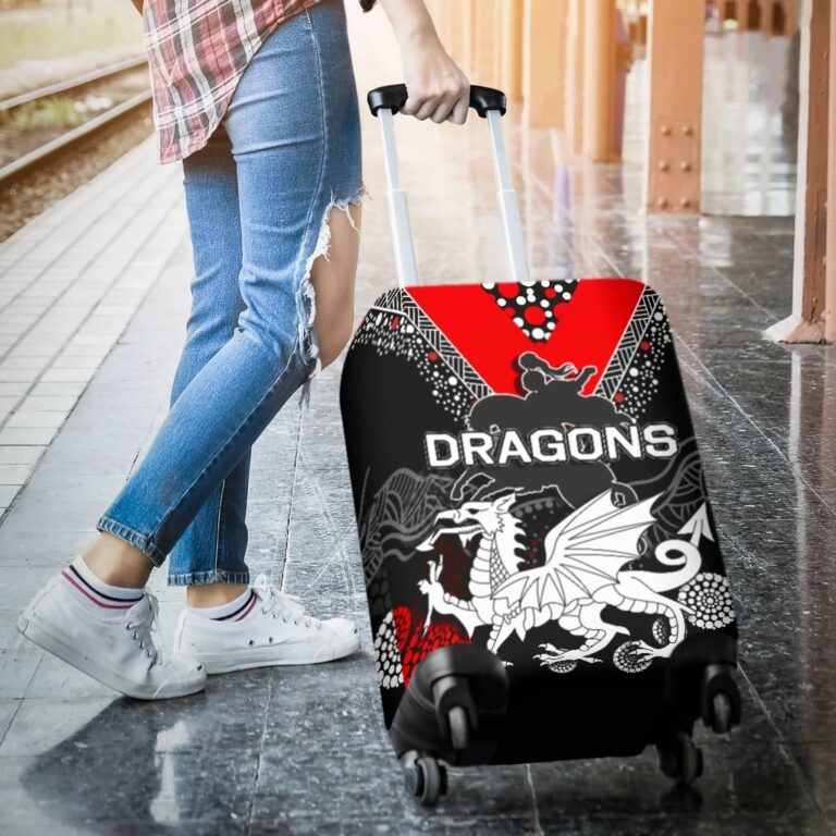 NRL ST.George Luggage Covers Aboriginal Th4