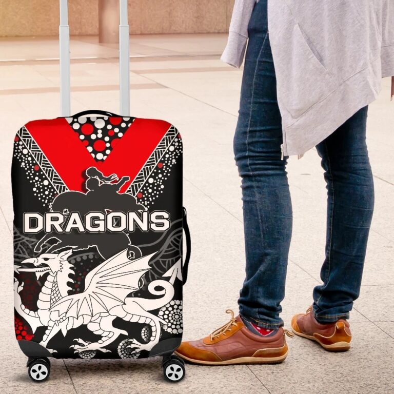 NRL ST.George Luggage Covers Aboriginal Th4