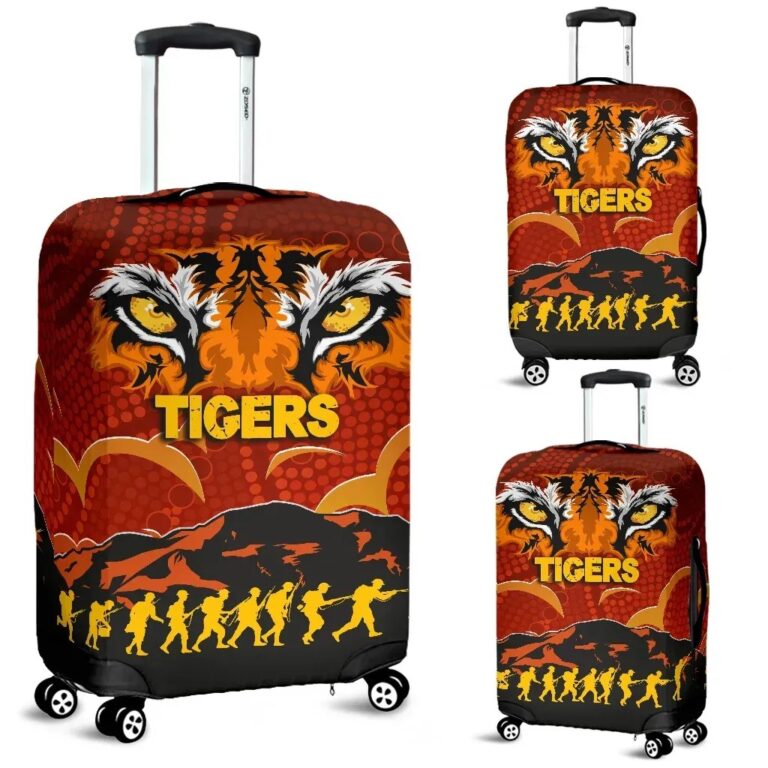 NRL Wests Luggage Covers Tigers Anzac Country Style K36