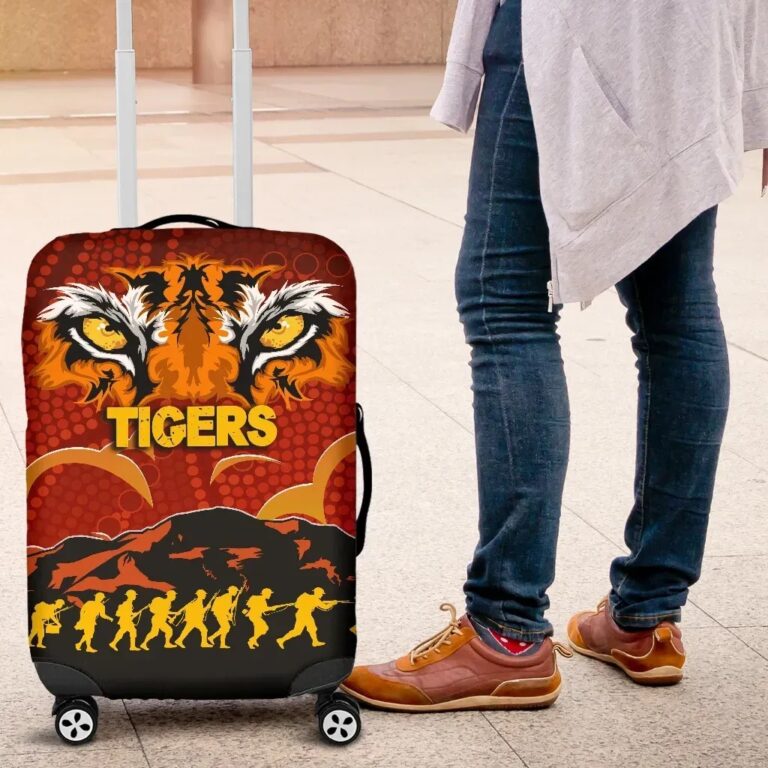 NRL Wests Luggage Covers Tigers Anzac Country Style K36