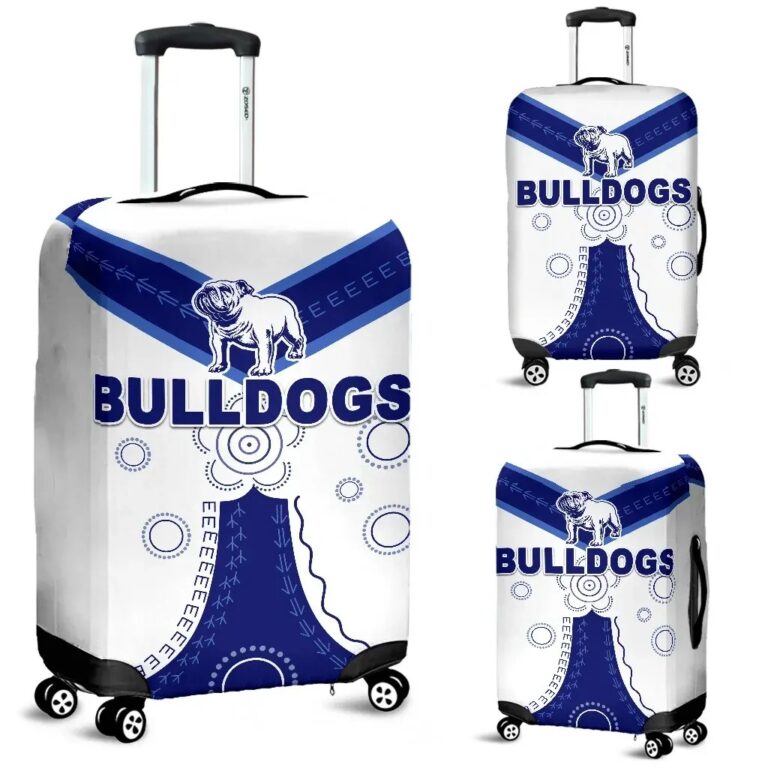 NRL Canterbury-Bankstown Bulldogs Luggage Covers Simple ?Indigenous K8