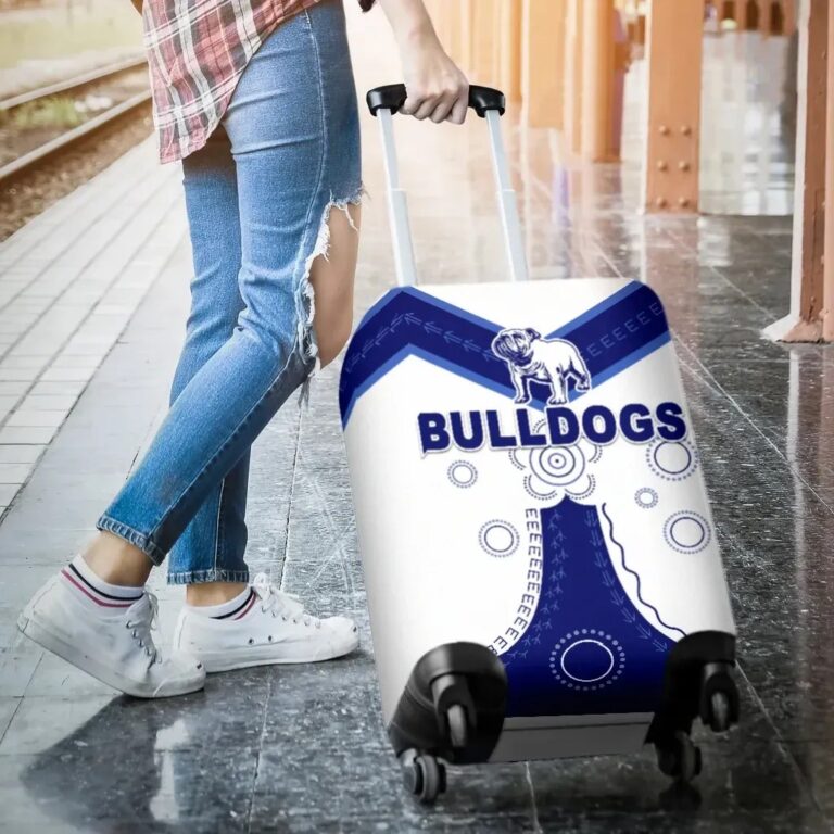 NRL Canterbury-Bankstown Bulldogs Luggage Covers Simple ?Indigenous K8