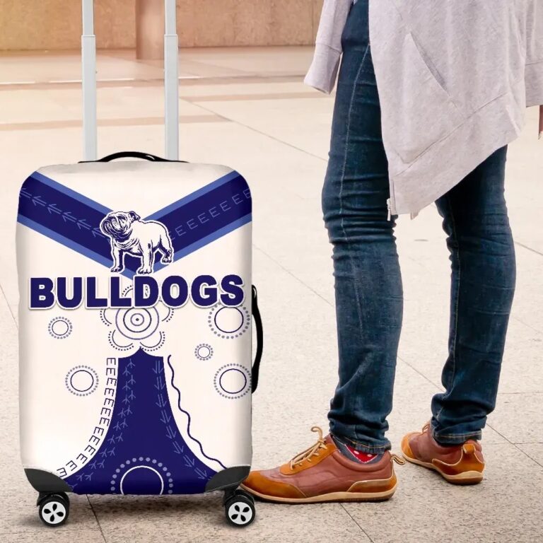 NRL Canterbury-Bankstown Bulldogs Luggage Covers Simple ?Indigenous K8