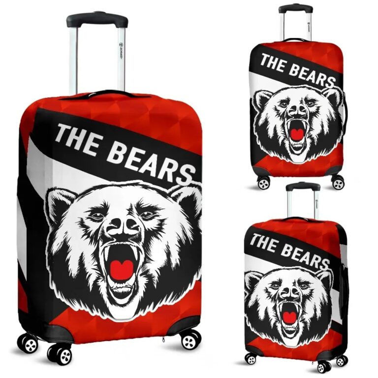 NRL North Sydney Luggage Covers The Bears Sporty Style K8