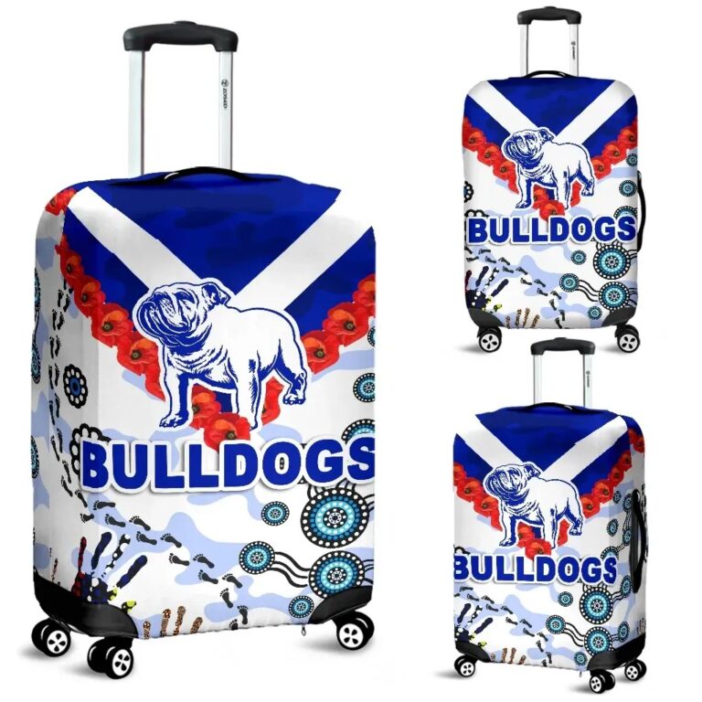 NRL Canterbury-Bankstown Bulldogs Luggage Covers Anzac Day ?Indigenous K8