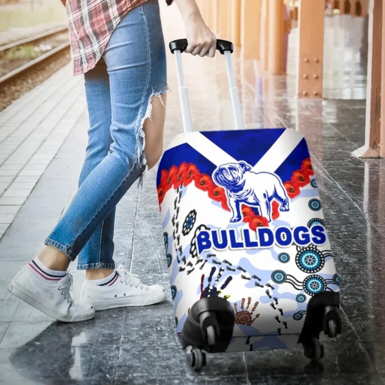 NRL Canterbury-Bankstown Bulldogs Luggage Covers Anzac Day ?Indigenous K8