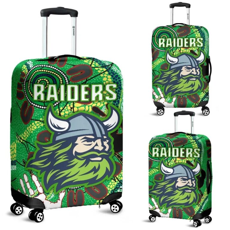 NRL Canberra Luggage Covers Raiders Indigenous 2 TH5