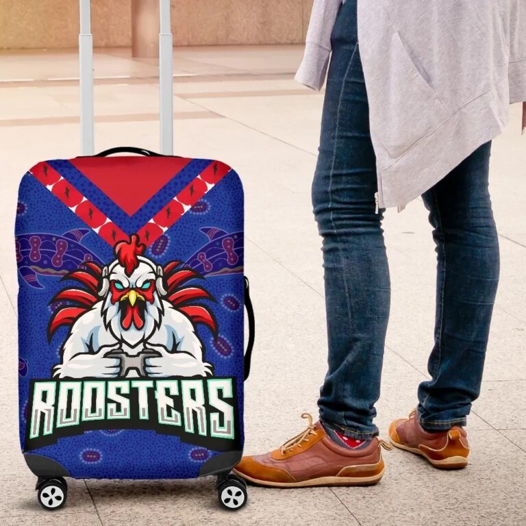 NRL Sydney Roosters Indigenous Anzac Luggage Covers Prairie Style K36