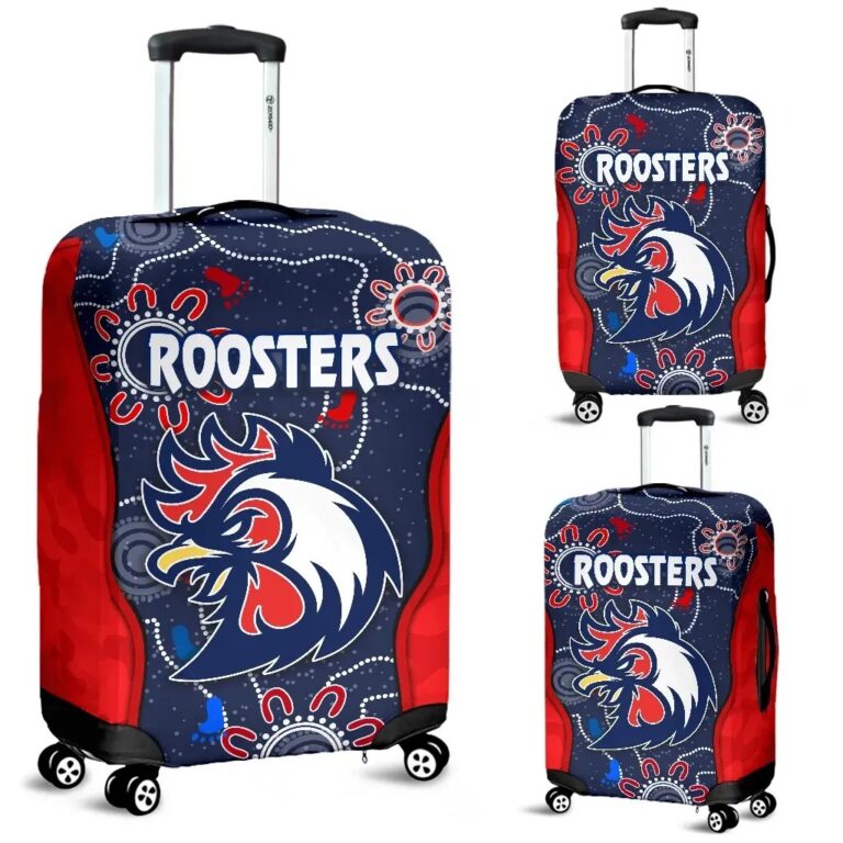 NRL Sydney Luggage Covers Roosters Anzac Day Unique Indigenous K8