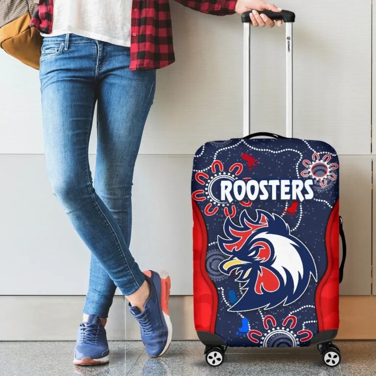 NRL Sydney Luggage Covers Roosters Anzac Day Unique Indigenous K8