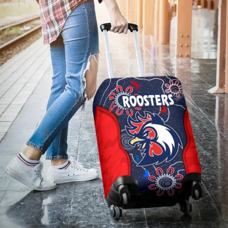 NRL Sydney Luggage Covers Roosters Anzac Day Unique Indigenous K8