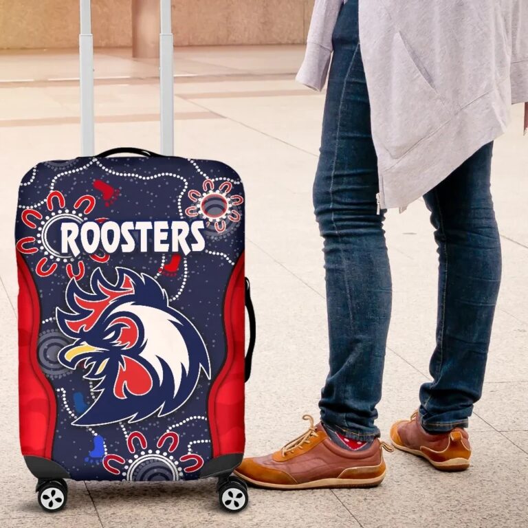 NRL Sydney Luggage Covers Roosters Anzac Day Unique Indigenous K8