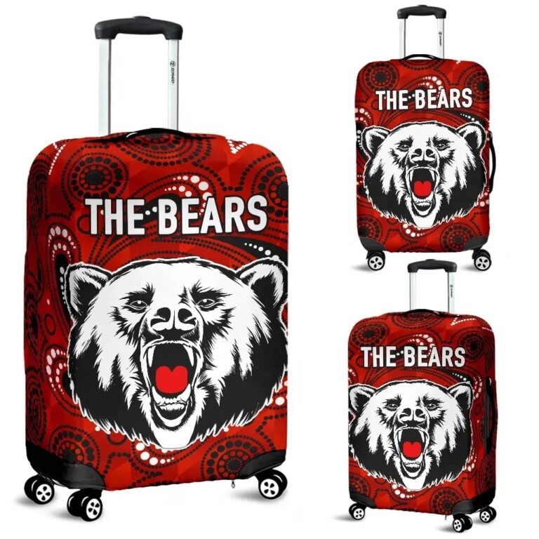 NRL North Sydney Luggage Covers The Bears Indigenous K8